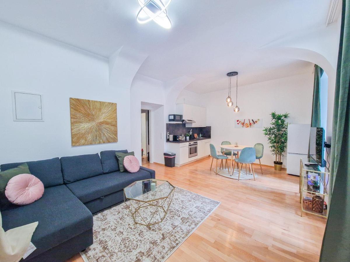 Feelhome - Design Apartment Fur 4 Gaste - Smart Tv - Naschmarkt Vienne Extérieur photo