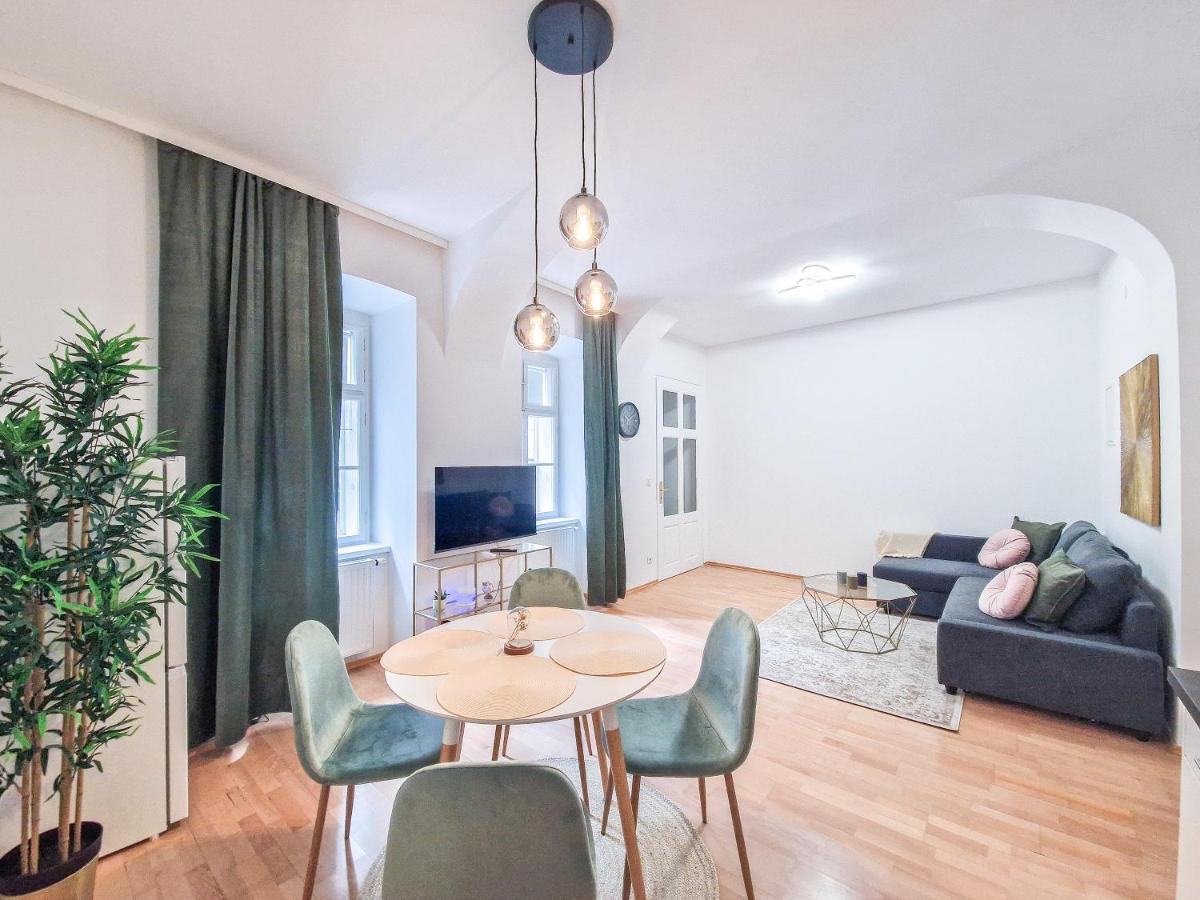 Feelhome - Design Apartment Fur 4 Gaste - Smart Tv - Naschmarkt Vienne Extérieur photo
