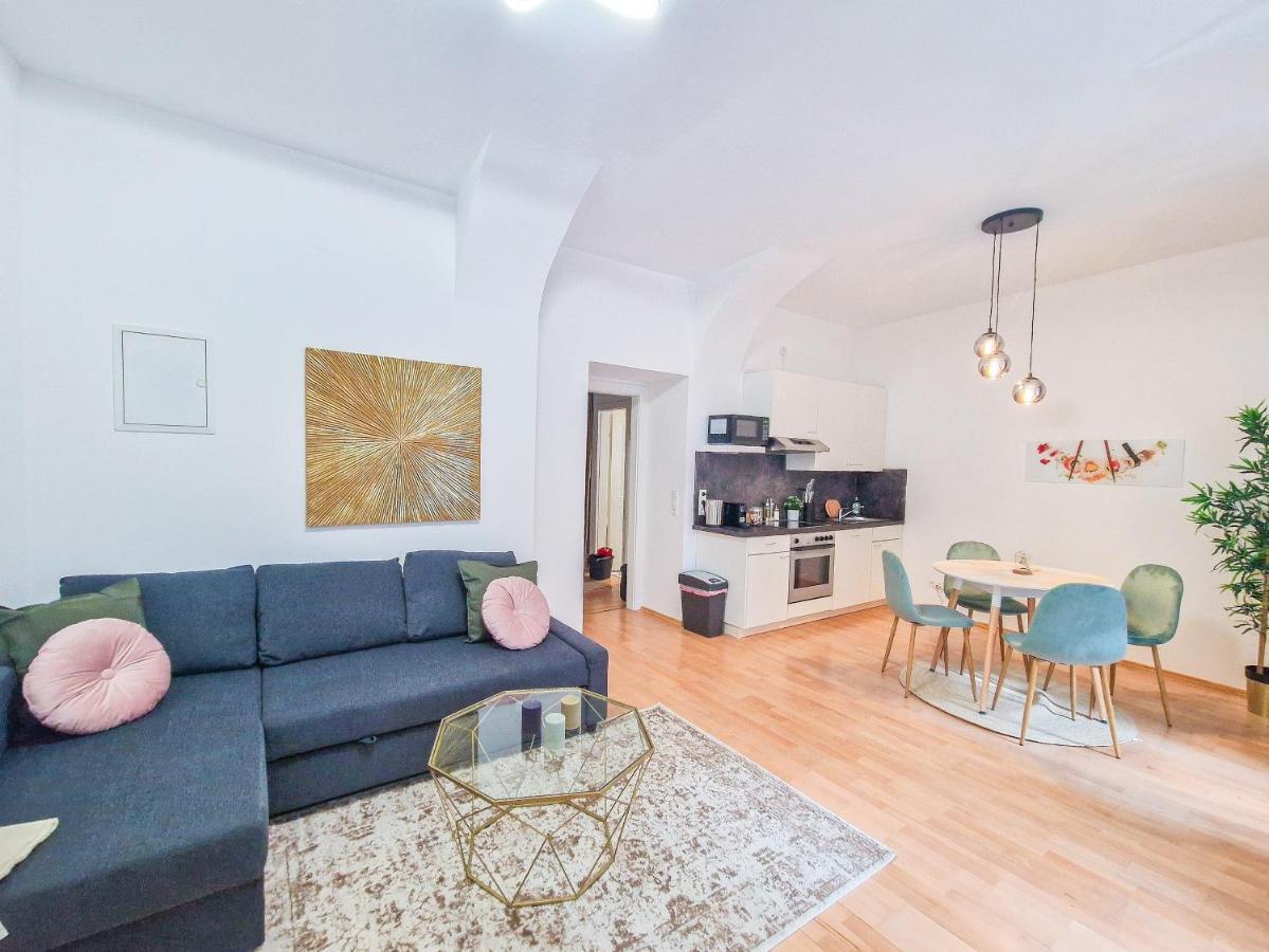 Feelhome - Design Apartment Fur 4 Gaste - Smart Tv - Naschmarkt Vienne Extérieur photo